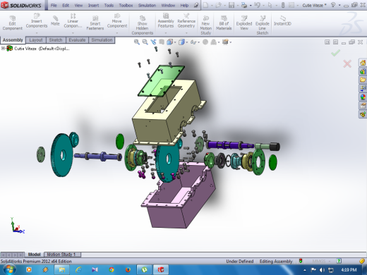 齿轮箱3D数模缩略图